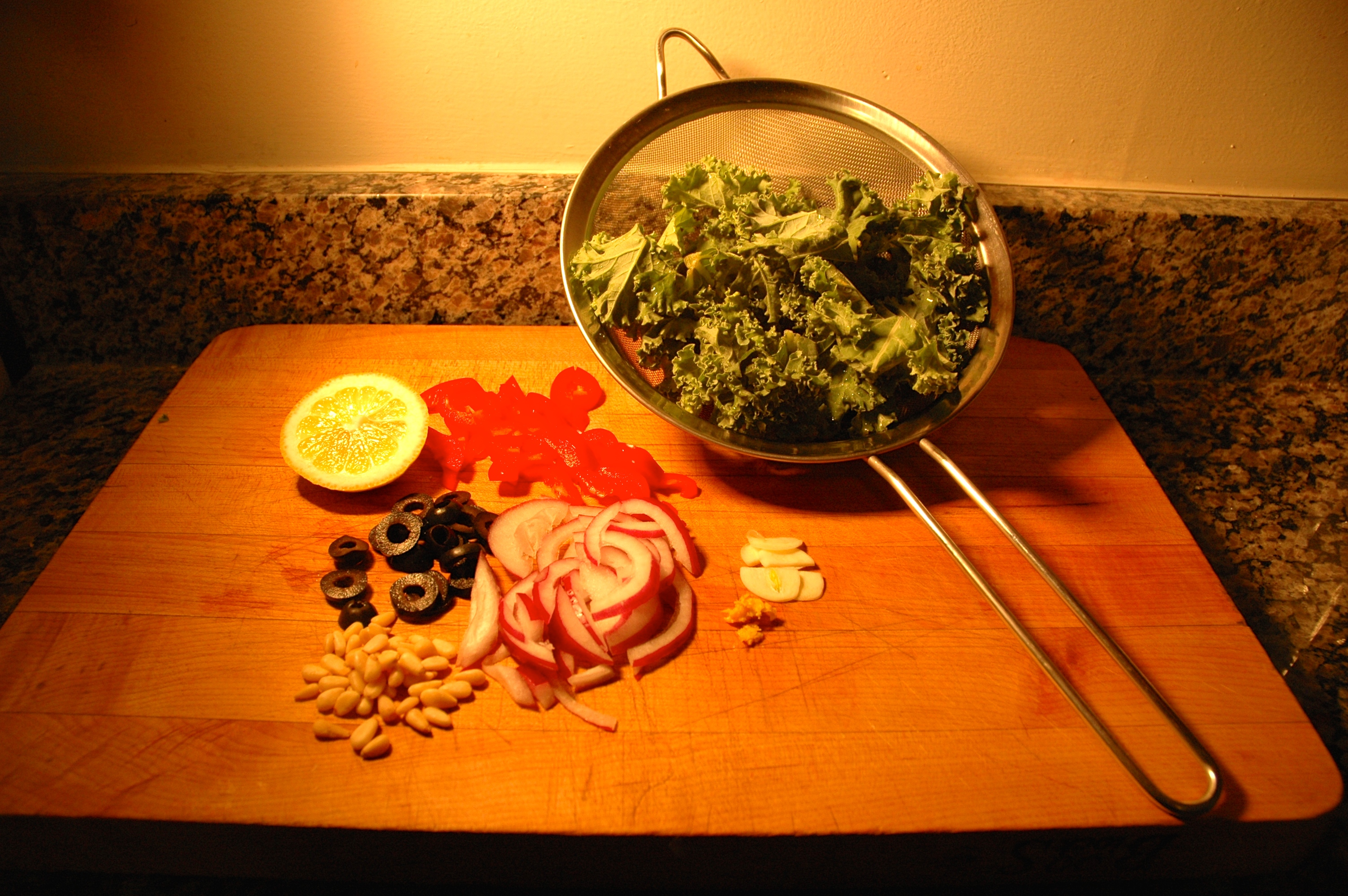 delicious kale recipe for meatless monday
